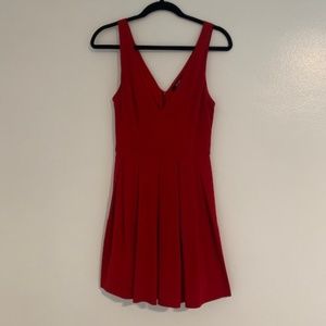 Perfect Red Mini Dress for Date Night